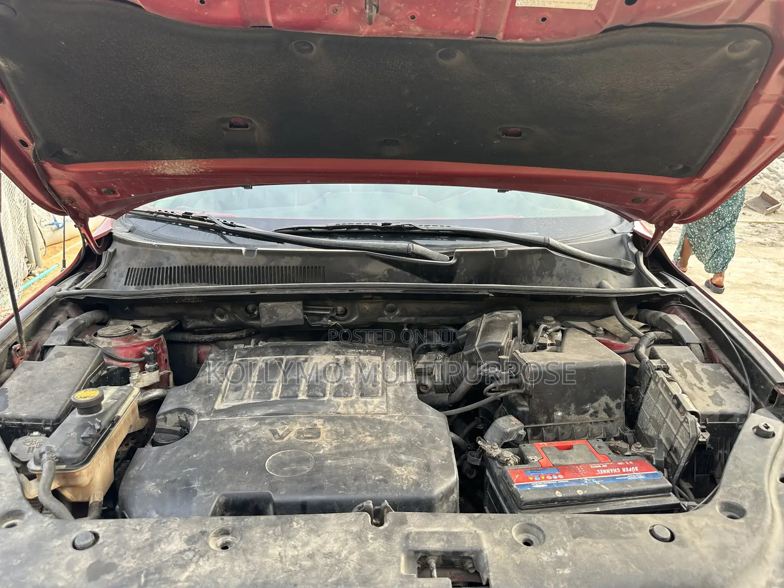 Toyota RAV4 3.5 2008 Red