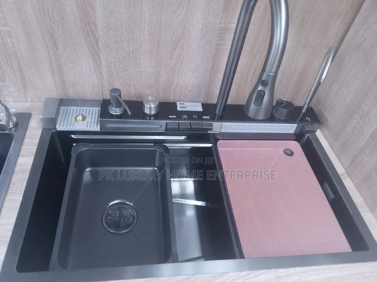Luxury 4 Piano Button Kitchen Sink