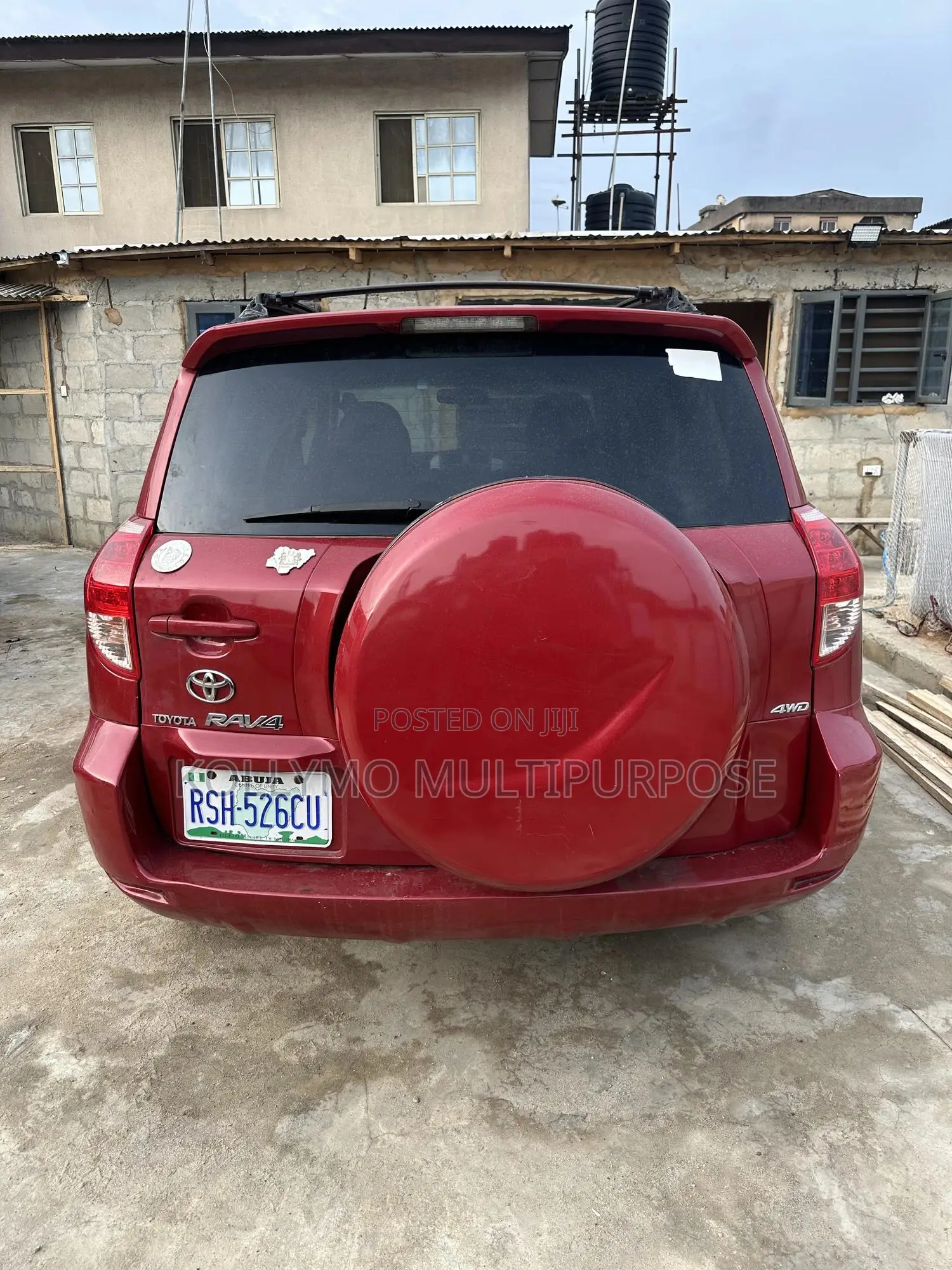 Toyota RAV4 3.5 2008 Red