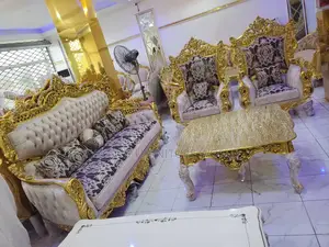 Complete Set of High Quality Turkish Royal Sofa Chair