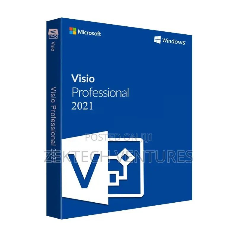 Microsoft Visio 2021 Professional Plus 1 User