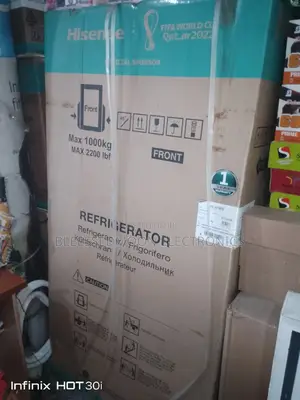 Hisense Waldrop Standing Fridge Double Door Side-by-Side