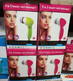 Facial 5 in 1 Brush Massager for Deep Exfoliation