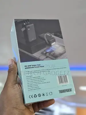 Transparent 50,000mah Power Bank