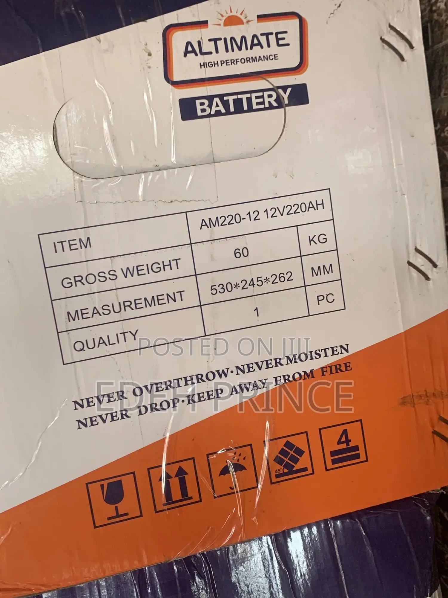 200ah Altimate Dry Cell Batteries