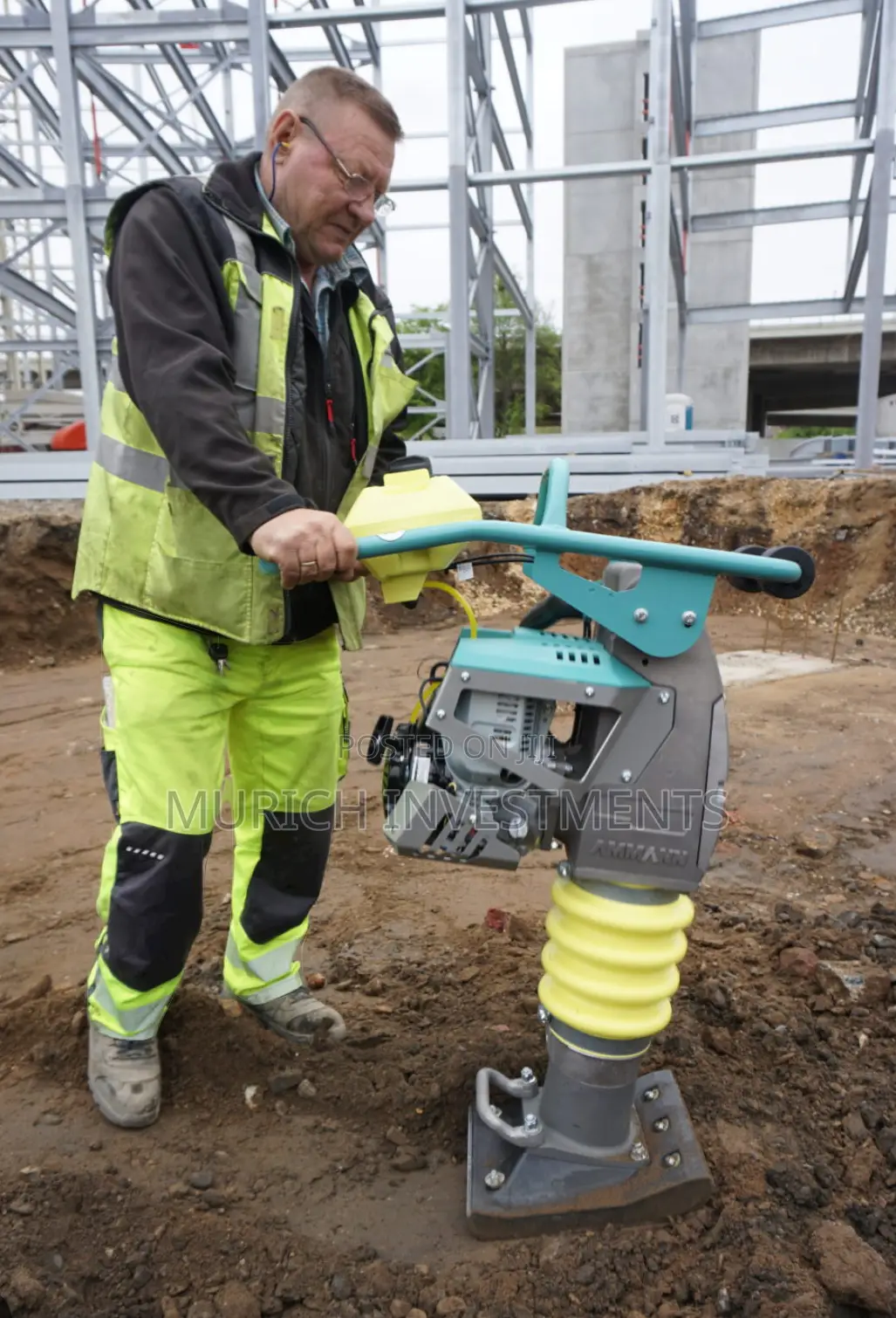 Total Tampering Rammer With a 5.5hp Engine