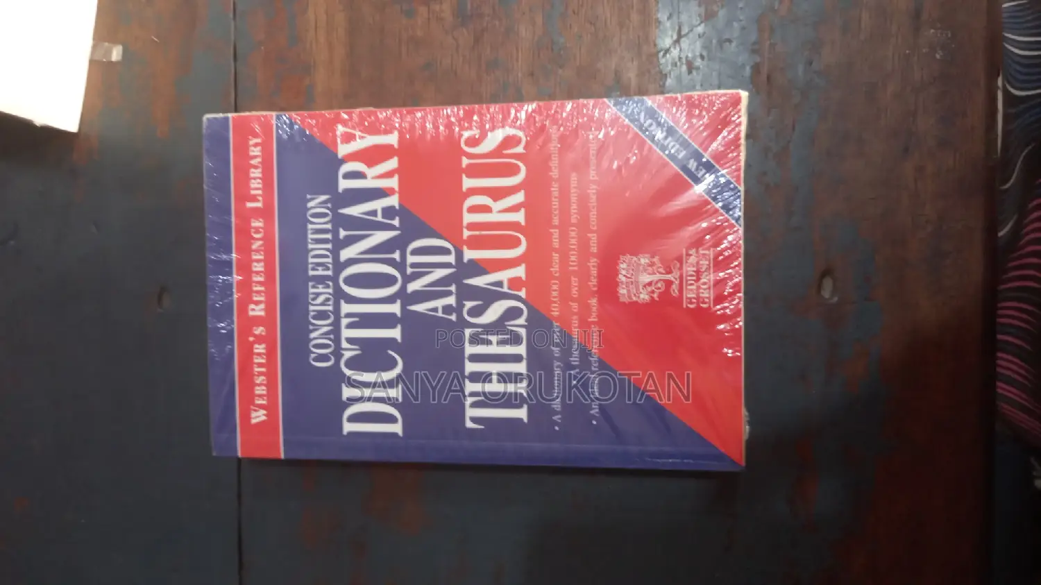 Concise Dictionary Thesaraus