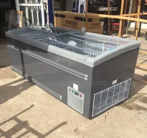 1.8m Industrial Island Freezer/Supermarket Display Freezer