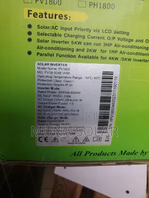5kva 48v Must Inverter