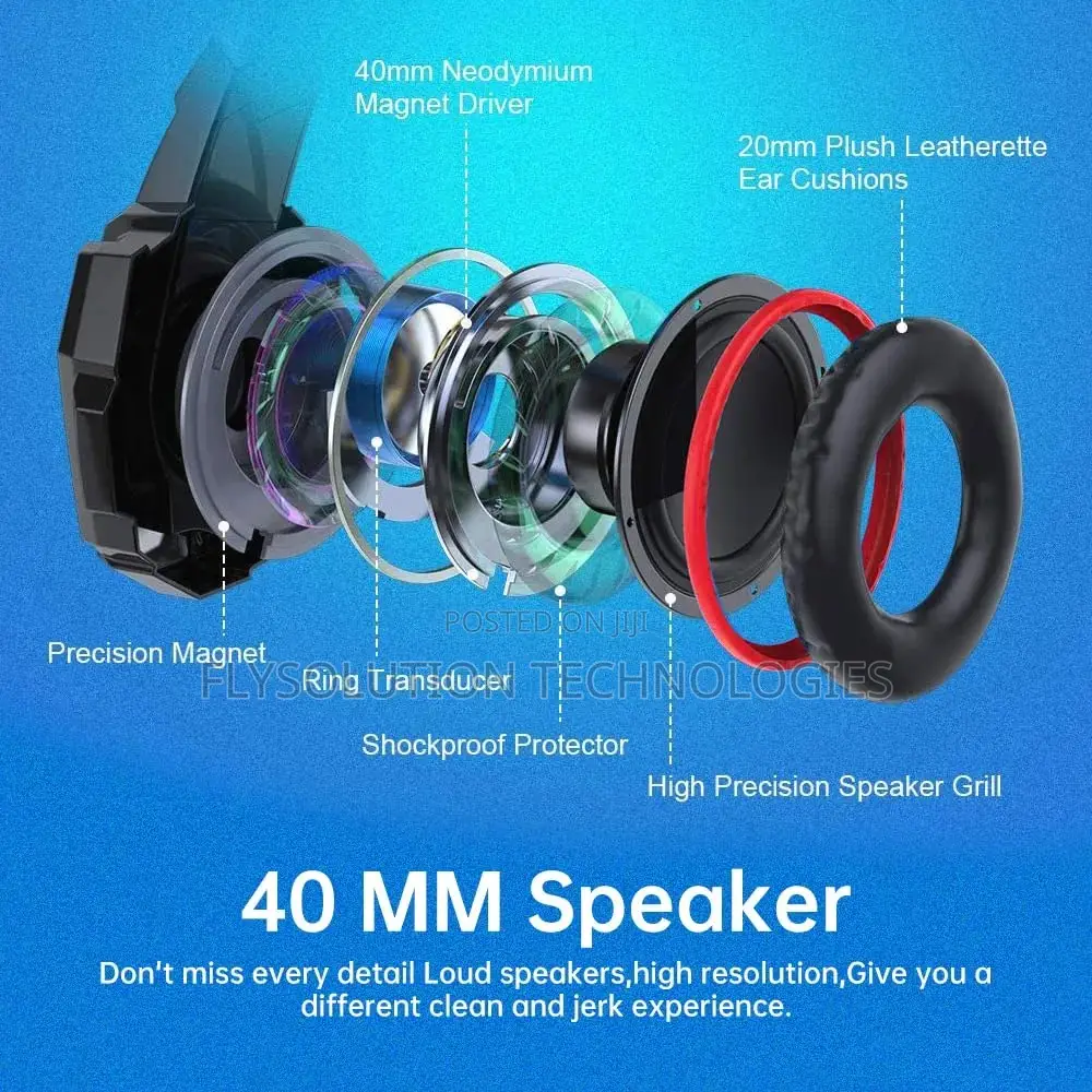 Python Fly G2000 PRO Led Wired Gaming Headphone/ Headset