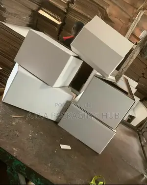 White Corrugated Carton Box