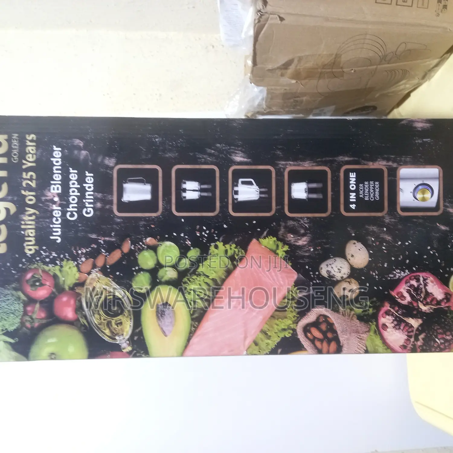 Legend 4 in 1 Powerful Juicer, Blender, Chopper and Grinder