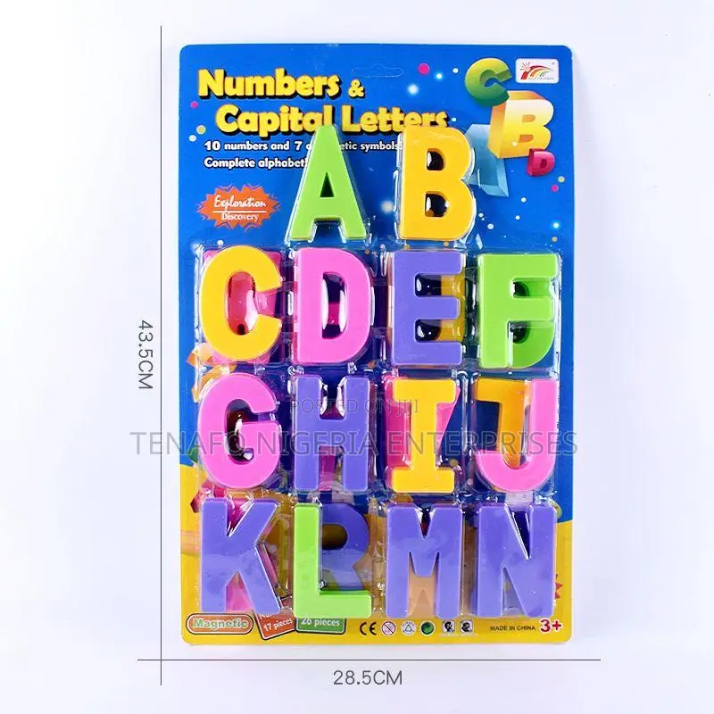 Number and Capital Letters