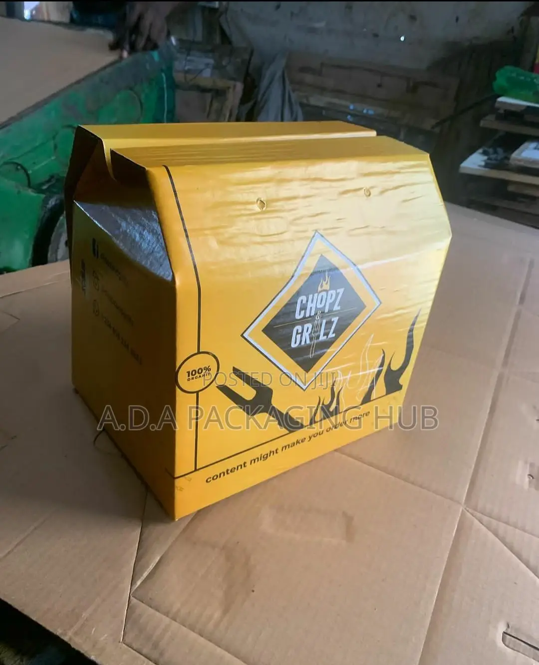 Carton Boxes With Handler