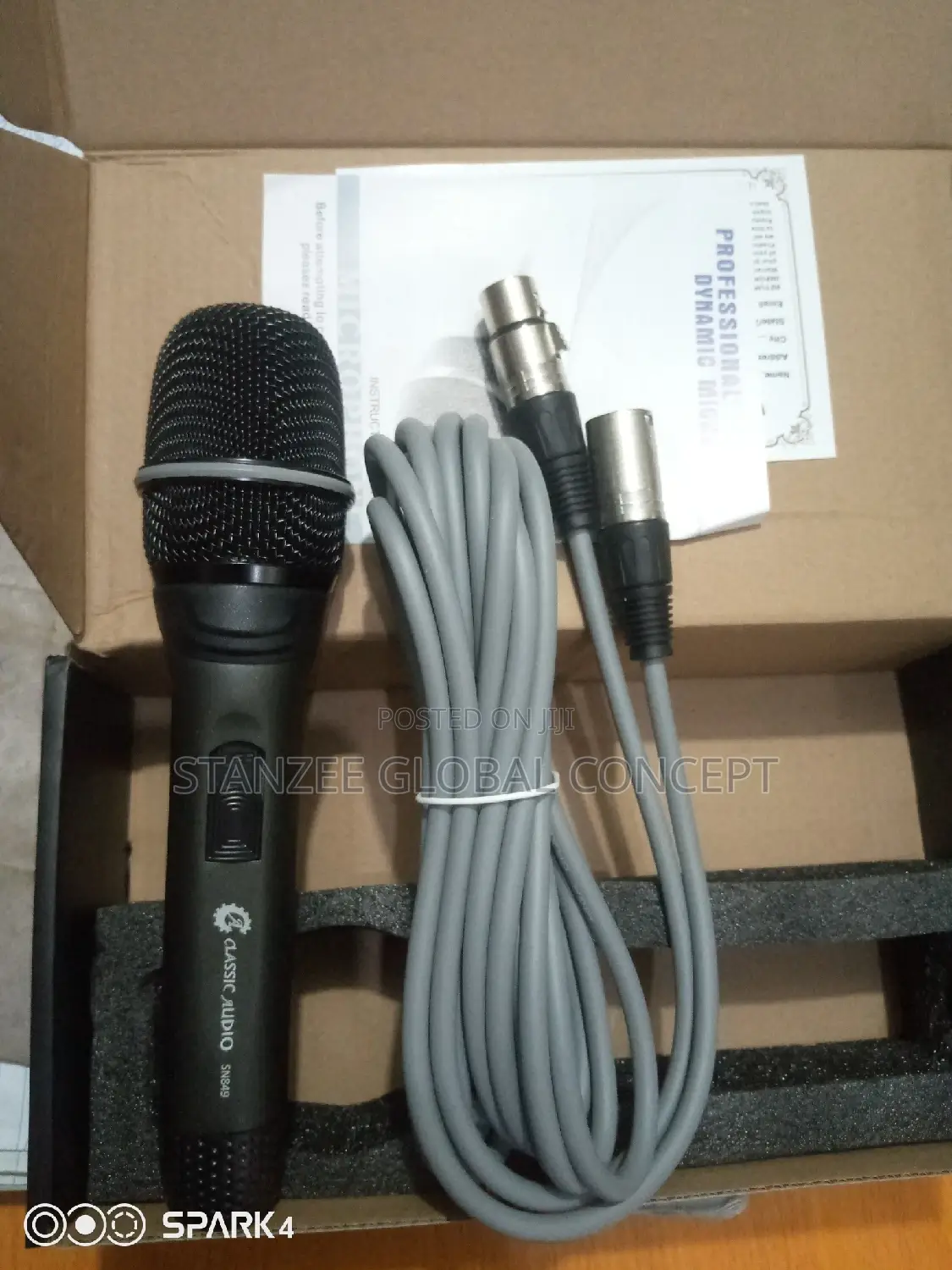 Classic Audio Sn849 Dynamic Microphone