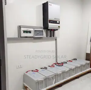 Powerfully Installed 10kva Inverter Set Up With Dry Cell Bat