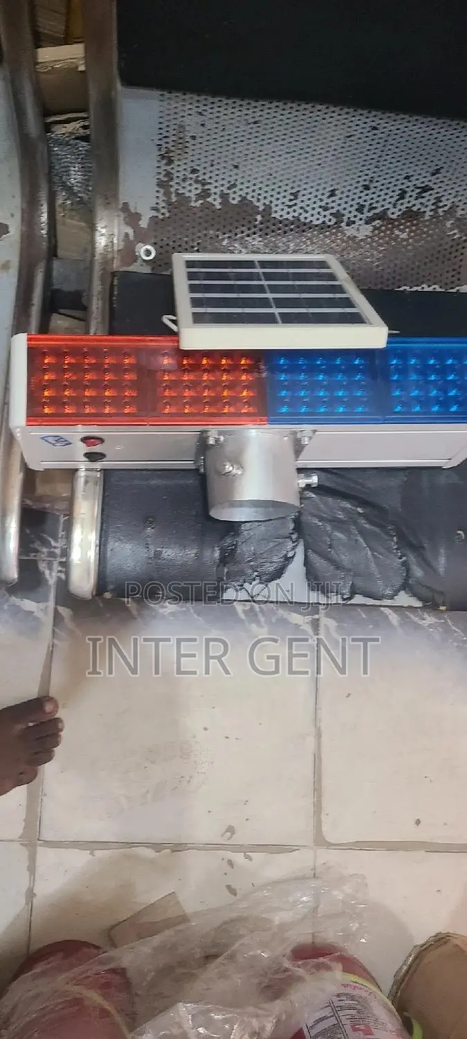 Double Flash Solar Road Warning Light