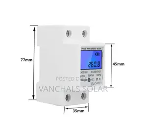 Power Check Meter/Prepaid Card Reader/Energy Meter 80a 17kw