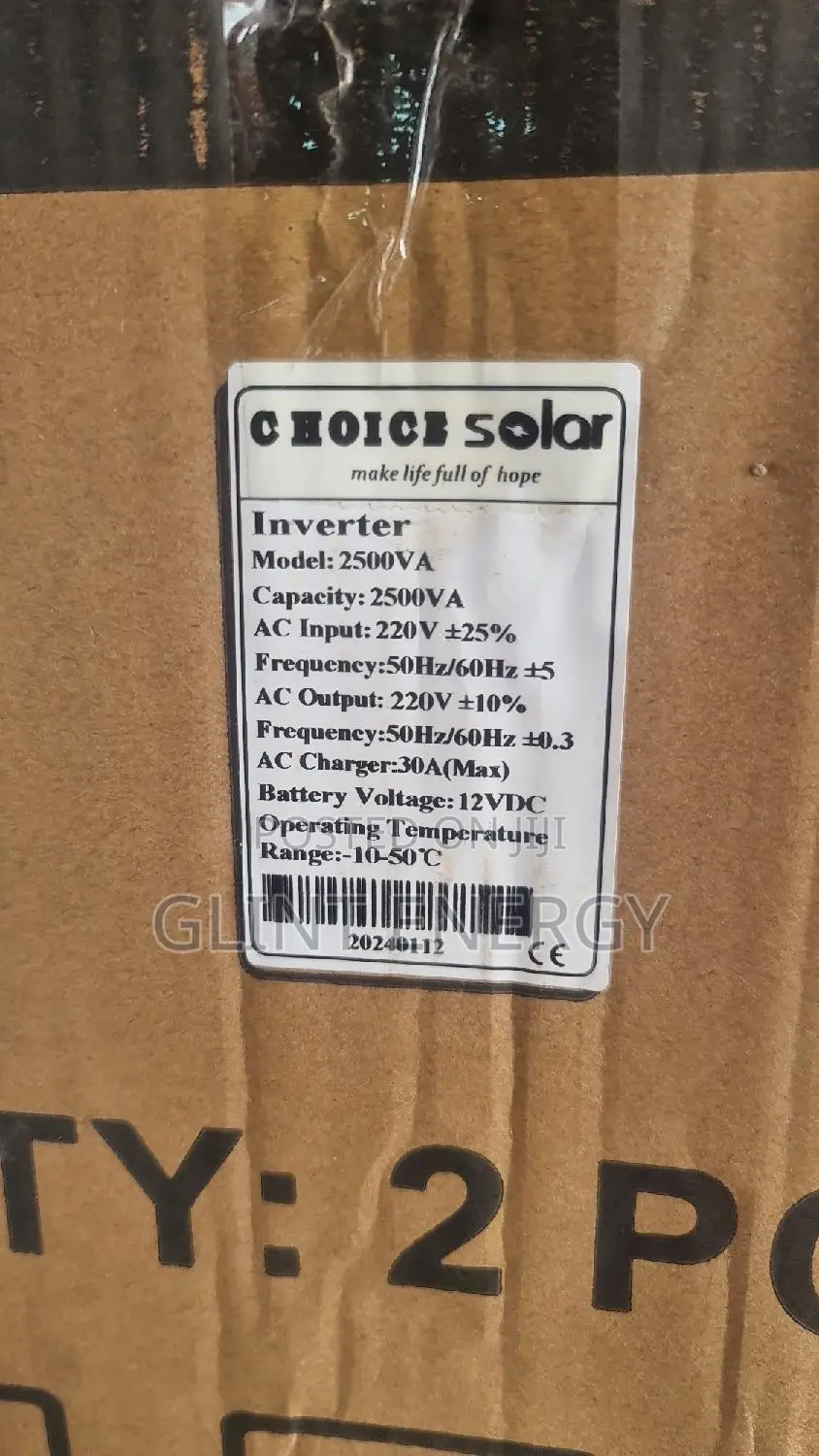 2.5kva 12v Choice Inverter