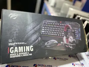 Gaming Mouse, Keyboard, Headphone and Mouse Pad