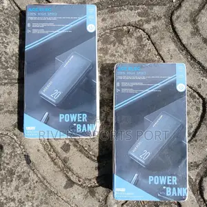 Brand New 20000 Mah Utra Slim Portable Power Bank With Cord