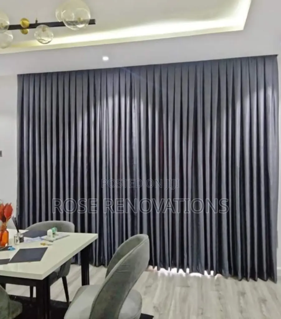 Powerline Gray Smart Curtains S