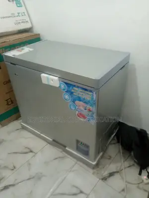 Durable Lg 200l Chest Freezer Silver