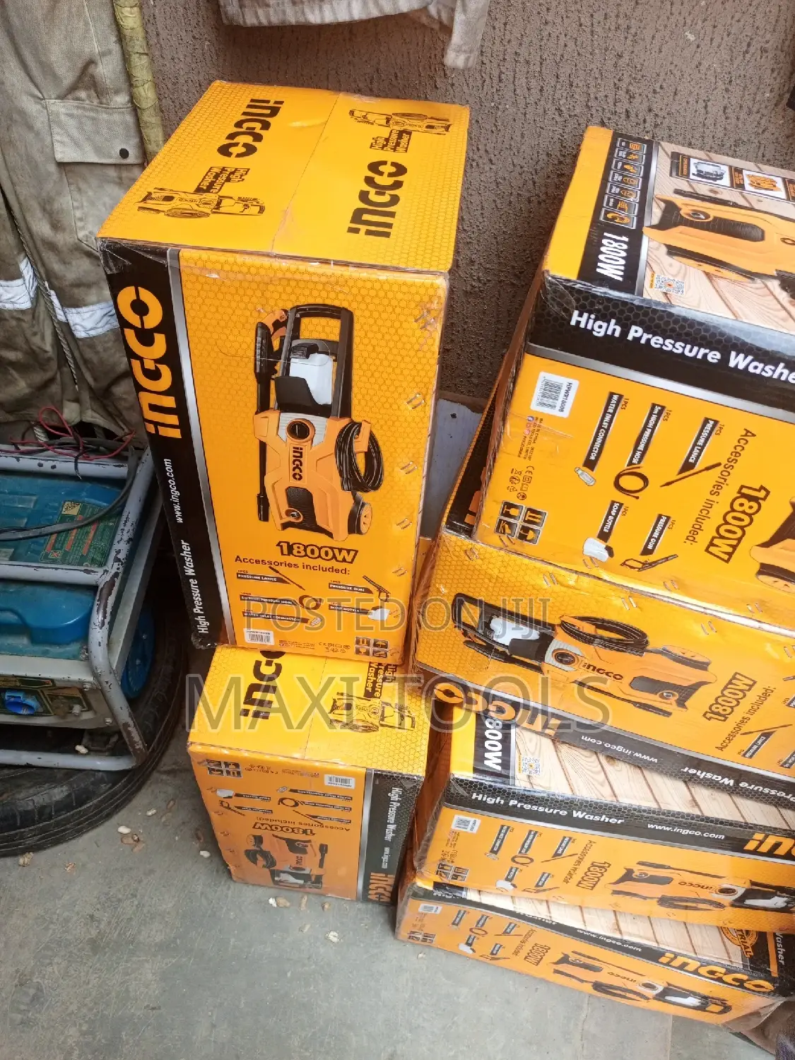 Ingco Pressure Washer 1800w Original