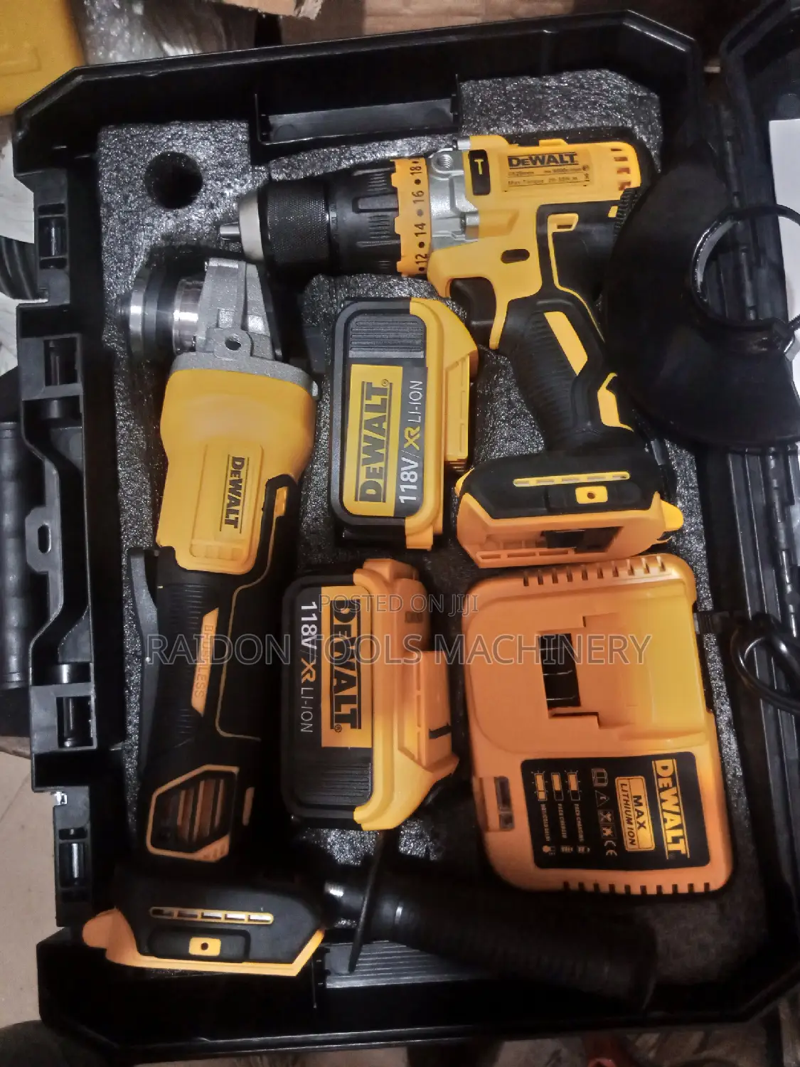 2 in 1 Angle Grinder and Screw Machine