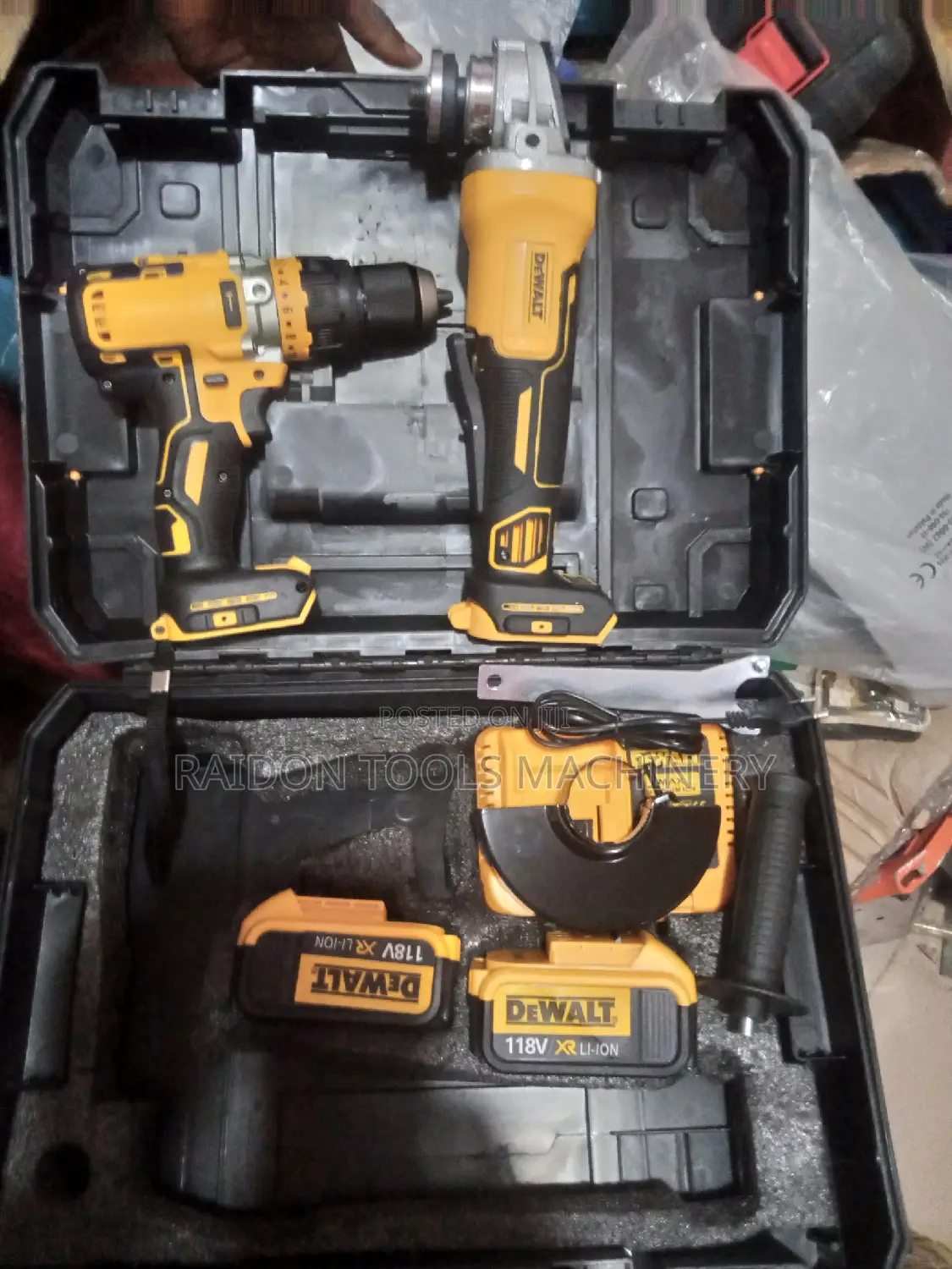 2 in 1 Angle Grinder and Screw Machine