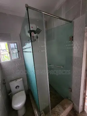 Frosted Hinged Shower Cubicle