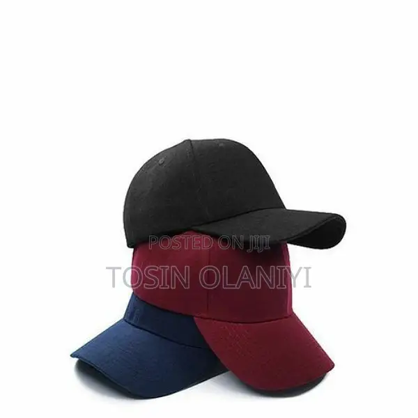 Unisex Plain Face Caps