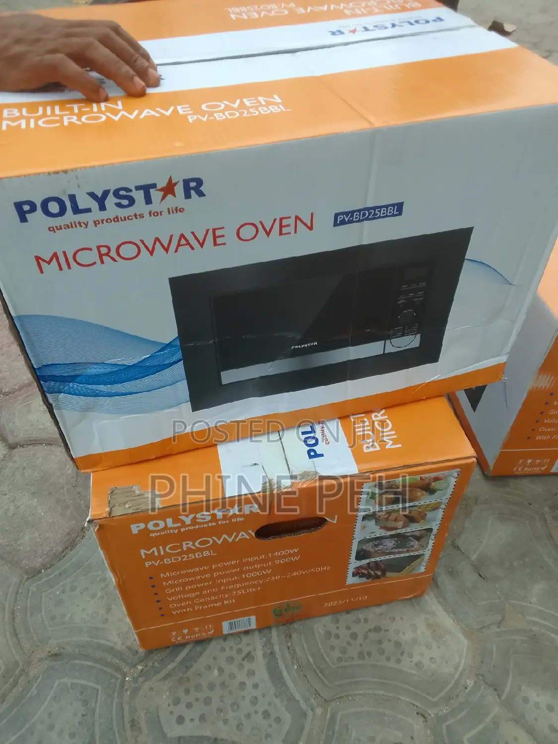 Polystar Inbuilt Microwave