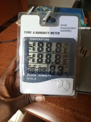 Temperature and Humidity Meter