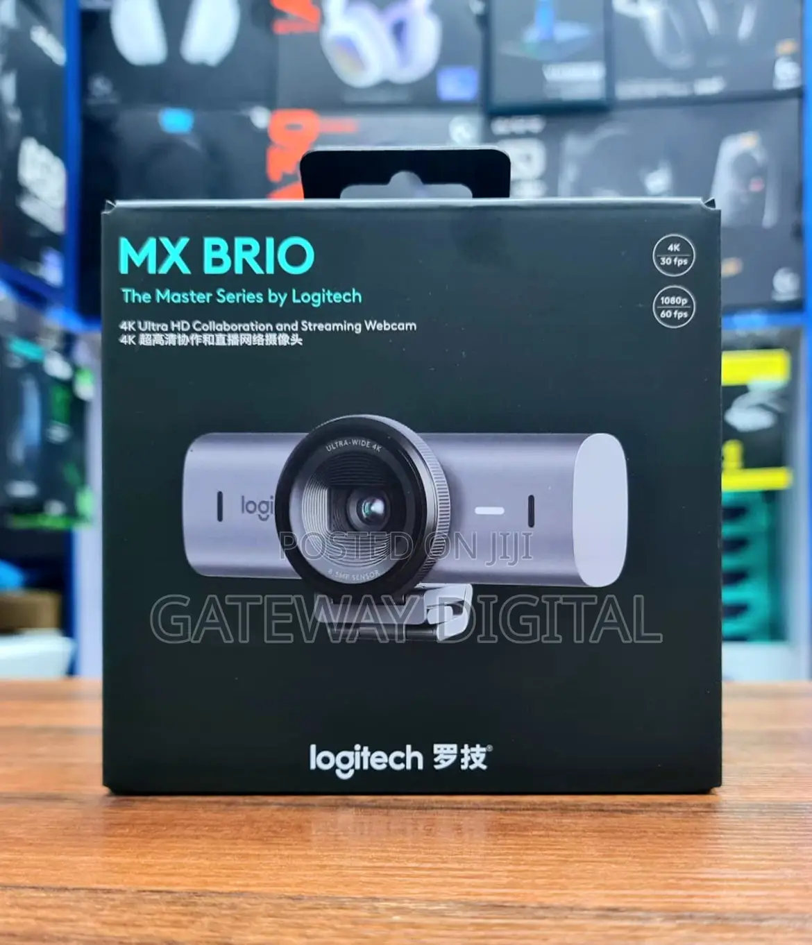 Logitech Mx Brio Ultra Hd Streaming Webcam