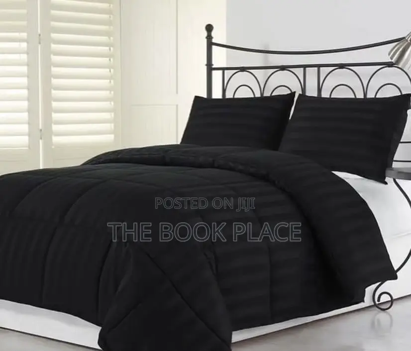 American Black Stripes Bedding Set