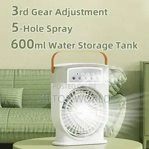 Rechargeable Mini Mist Cooling Fan