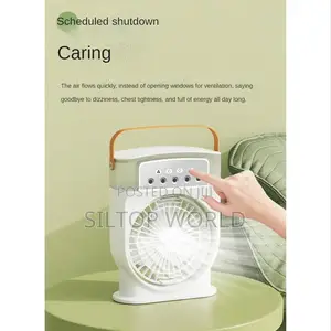 Rechargeable Mini Mist Cooling Fan