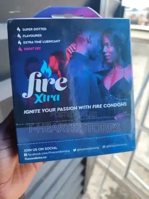 Fire Xtra Condom - A Pack of 3's by 12 Condoms