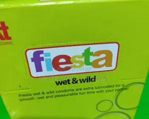 Fiesta Wet and Wild Condoms - 3's by 12 Packs