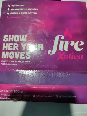 Fire Xotica Condoms - 3's by 12 Packs