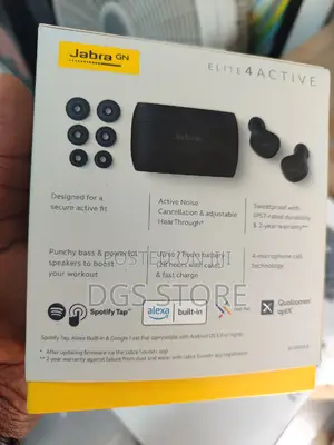 Jabra Elite 4 Active Bluetooth Earbuds