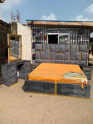 Bedframe With Dressing Mirror