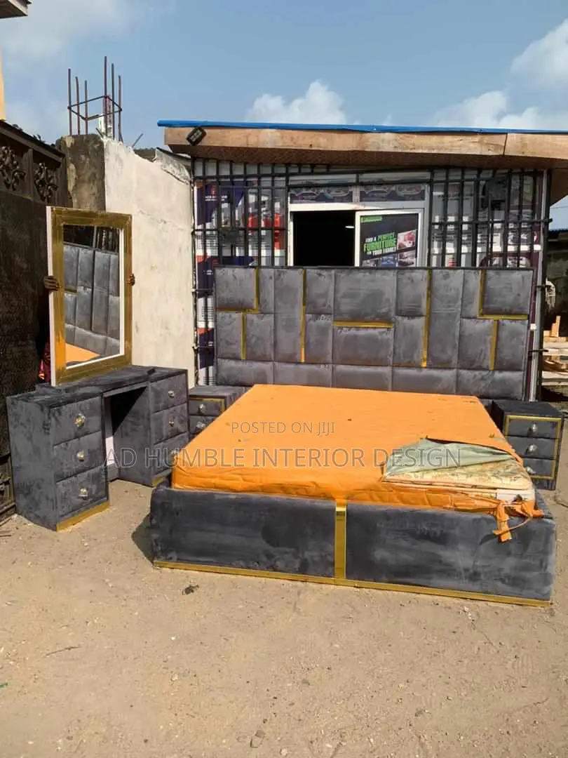 Bedframe With Dressing Mirror