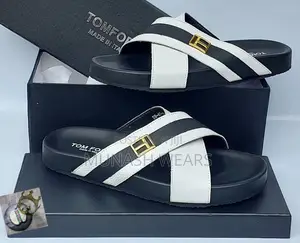 Men Quality Leather Slipers