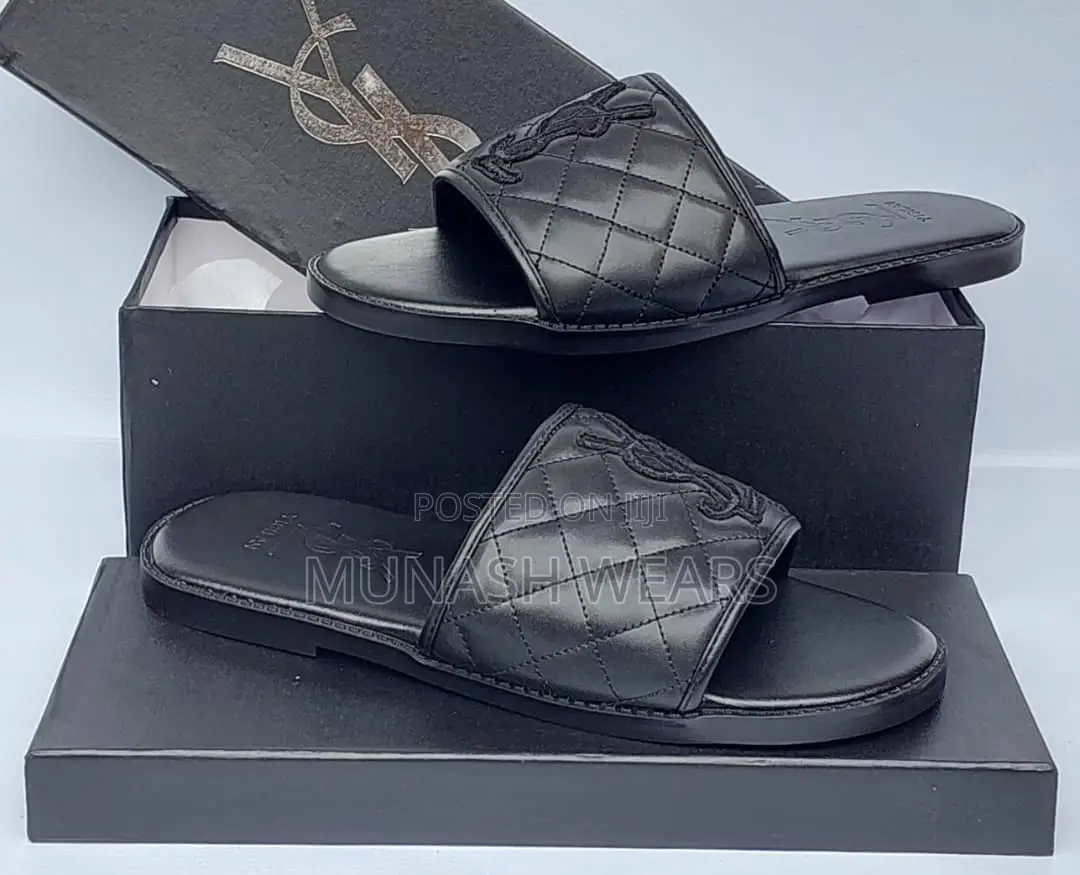 Original Leather Men Slipers