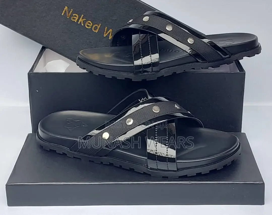 Original Leather Men Slipers