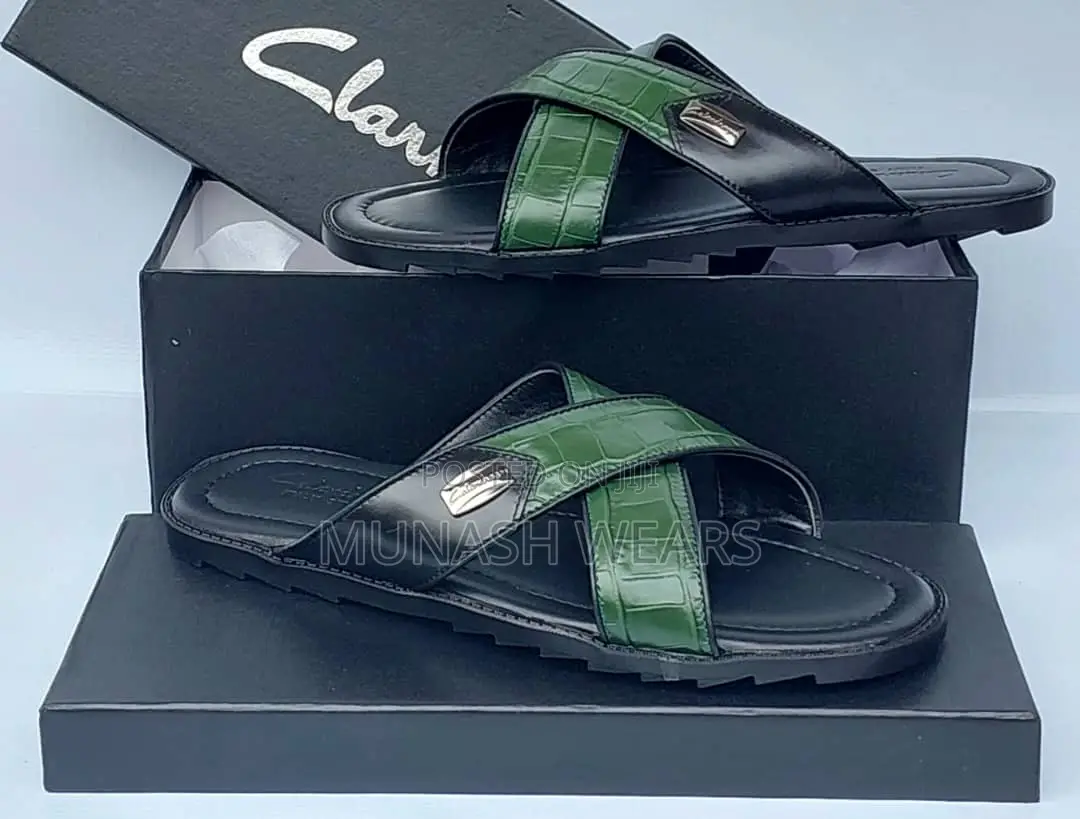 Original Leather Men Slipers