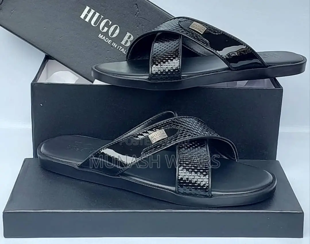 Original Leather Men Slipers