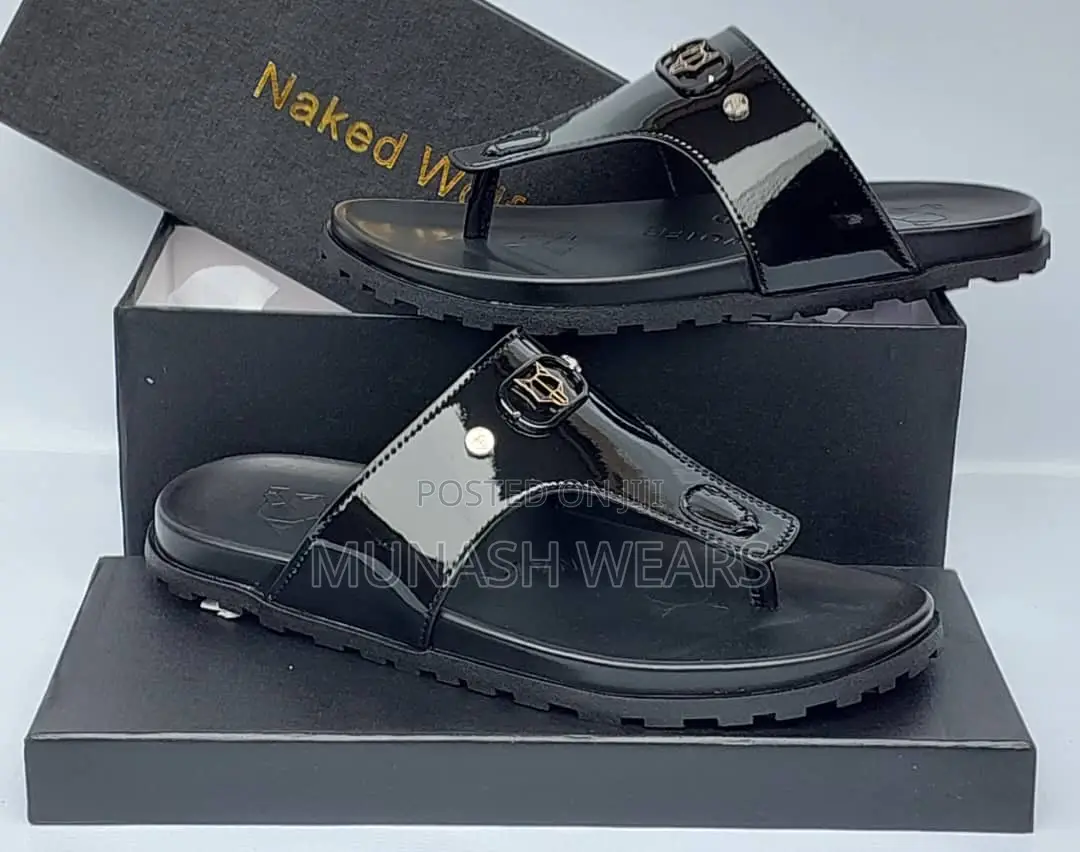 Original Leather Men Slipers